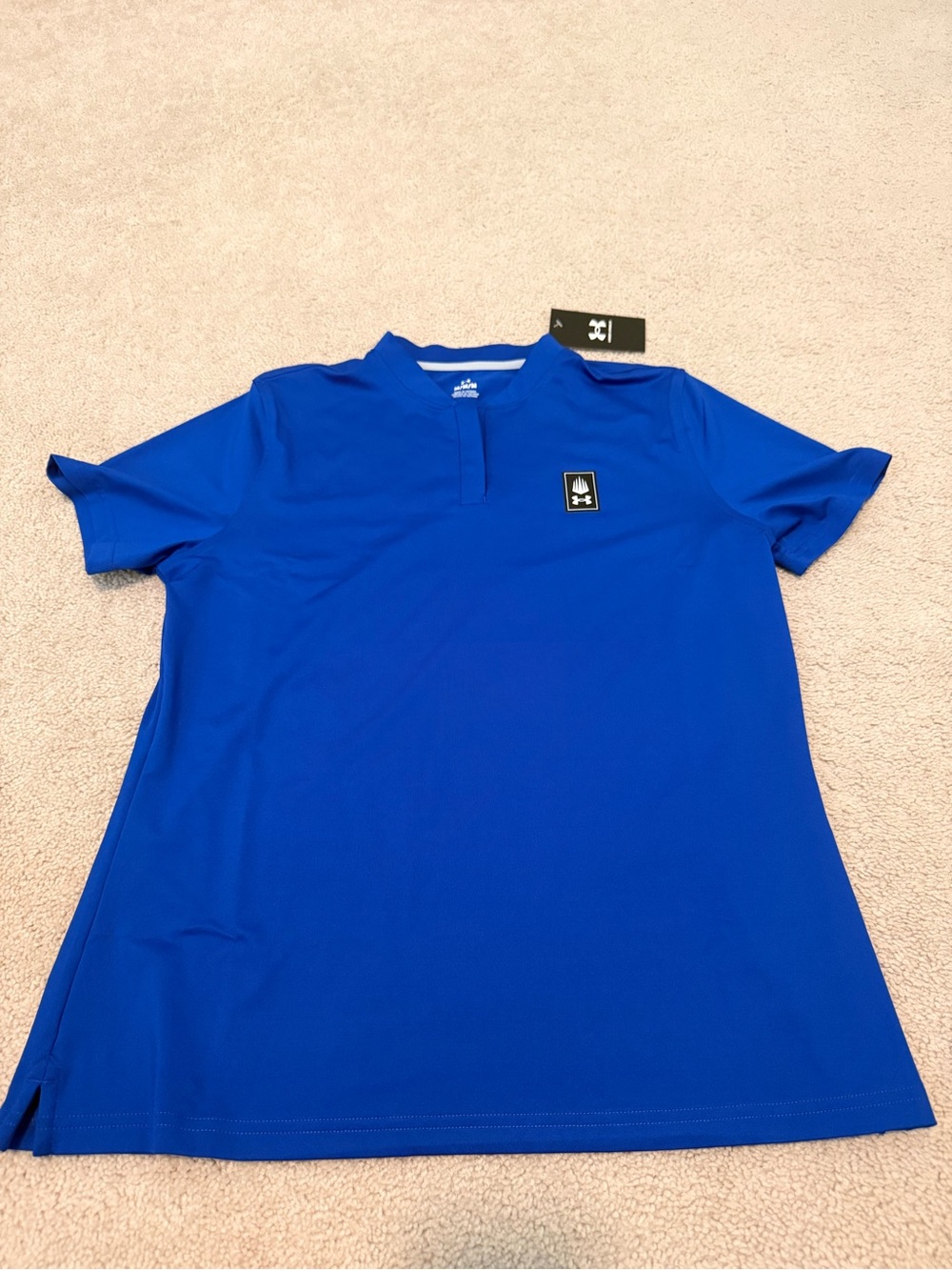 Under Armour Bright Blue Women's Short Sleeve Polo